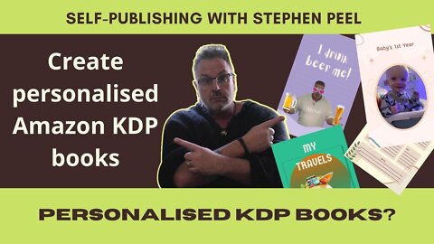 Create personalised Amazon KDP books for local businesses, clubs, families, and much more.