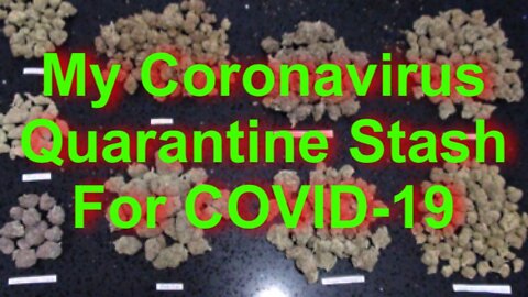 My Coronavirus Quarantine Stash For COVID-19 Lock down.
