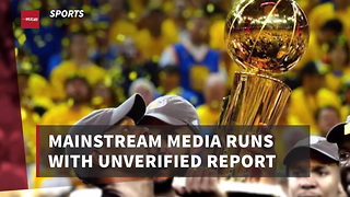 Mainstream Media Runs With Unverified Report That Warriors Won't Visit White House