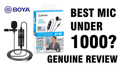 Boya M1 Mic Review in Hindi