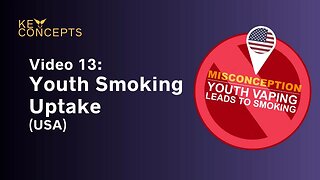 VAEP Key Concepts Video 13: Youth Smoking Uptake (US)