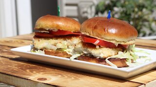 Mouthwatering fried walleye sandwich recipe