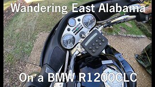 Wandering East Alabama on my BMW R1200CLC