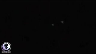 ISS CAPTURES LARGE TRIANGLE UFOS LEAVING EARTH