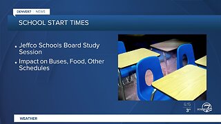 Jefferson County Board of Education looking at school start times