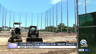Construction delays for "Drive Shack" in West Palm Beach