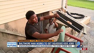 Baltimore man works to get squeegee kids off the streets