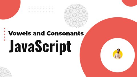 How to print Vowels and Consonants Program in JavaScript