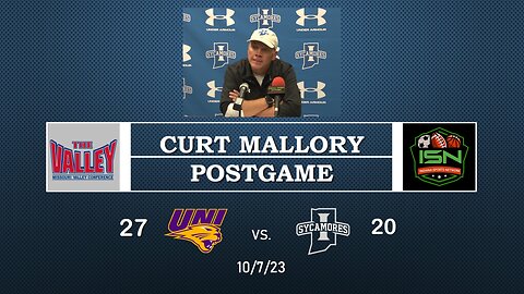 Coach Mallory ISU vs. UNI Post-game Press Conference