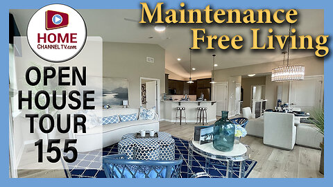 Touring 4 NEW MAINTENANCE-FREE Single Family Homes in Johnsburg, IL