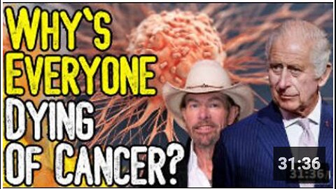 MUST WATCH: WHY IS EVERYONE DYING OF CANCER? - New Cancer Vaccine Propaganda! - Resist NOW!