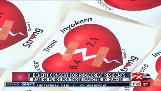 Earthquake relief concert held in Ridgecrest