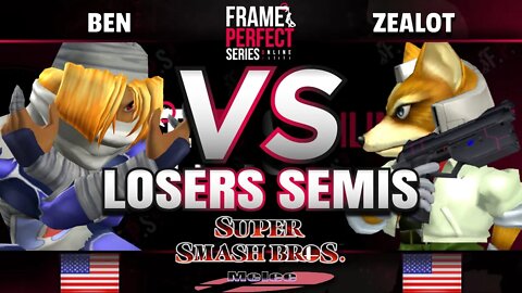 FPS6 Online - IMP | Ben (Sheik) vs. CG | Zealot (Fox) - Smash Melee Losers Semifinal