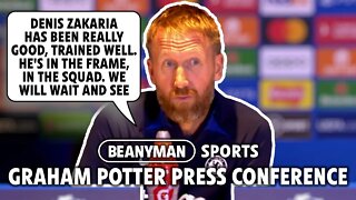 'Denis Zakaria trained well, He's in the FRAME! We'll see' | Chelsea v Dinamo Zagreb | Graham Potter