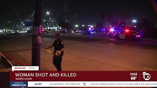 Woman shot and killed
