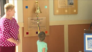 New 'Victory Bell' installed for pediatric and young adult cancer patients
