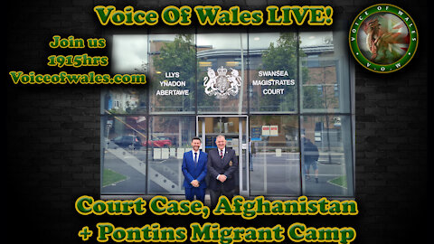 Voice Of Wales LIVE - Court Update with Danny Roscoe!