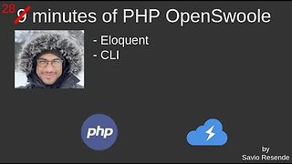 PHP OpenSwoole HTTP Server - Eloquent and CLI