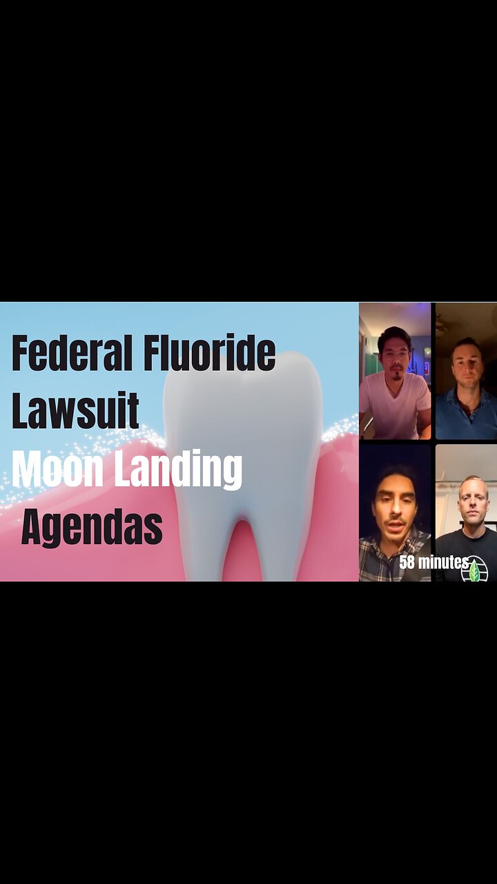 Fluoride Federal Lawsuit, Moon Landing, and Agenda 2030