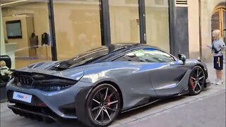 [8k] Ceramic Grey! Outside the McLaren 765LT looks GREAT in superresolution