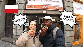 I Took European Girl For BEST Doughnuts in Poland! (Famous Traditional Bakery)