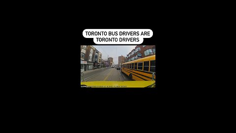 Dangerous driving by bus driver