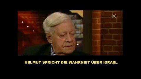 Helmut Schmidt spricht die Wahrheit über ISRAEL🙈🐑🐑🐑 COV ID1984
