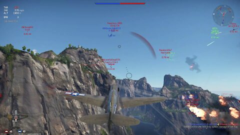 War Thunder - 2.7 Air Battles Arcade, close match for Thunder Squadron, good performance