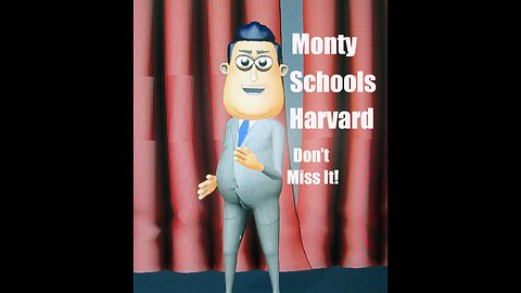 Monty conquers the Ivy League, giving the Harvard hedge fund a crash course in comedy.