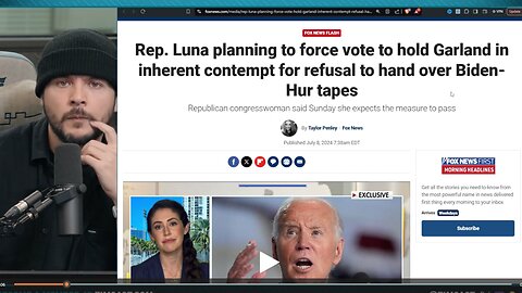 Biden IS SCREWED, Democrats MAY JOIN In DEMANDING Release Of Secret HUR Tapes To PROVE Hes BROKEN