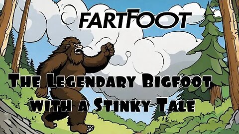 Fartfoot: The Legendary Bigfoot with a Stinky Tale #bigfoot #funny #story