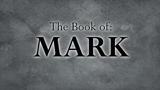 Mark Chapter 8 I’ve Seen God Have You?