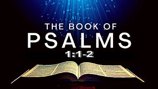 Inspiration from the Psalms- 1:1-2