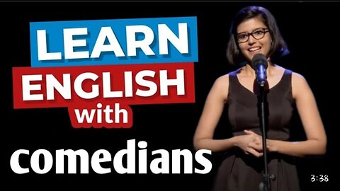 Stand up comedy with subtitles! Learn English with stand up comedyl Entertaining speech.