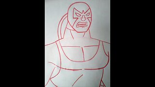 How to Draw Bane from the DC Universe