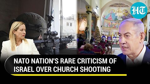 NATO Nation Italy Dresses Down Israel Over Gaza Church Shooting; 'Hamas Not Hiding In Christian...'