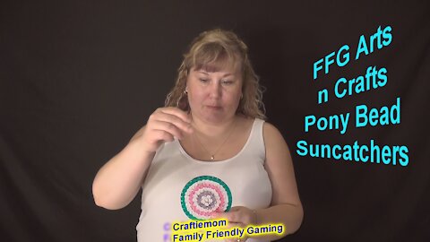 FFG Arts n Crafts Pony Bead Suncatchers