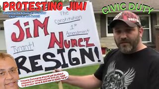 "Protesting Jim! (Protesting the Actions of Winchester City Councilor Jim Nunez!)" | CIVIC DUTY