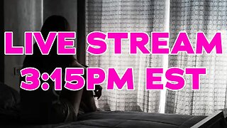 Lets TALK ABOUT DEPRESSION and is it DIET RELATED? LIVE STREAM