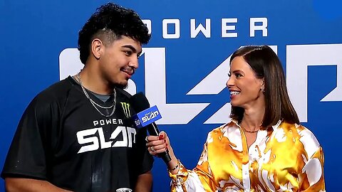 Emanuel Muniz Post-Fight Interview | Power Slap 2