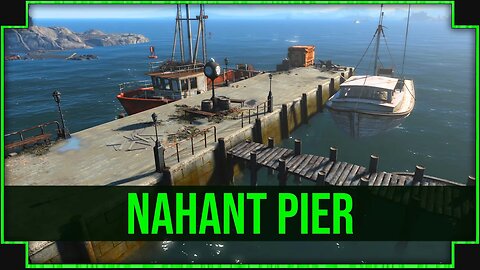 Nahant Pier in Fallout 4 - Fishing Trip Ruined by a Nuke