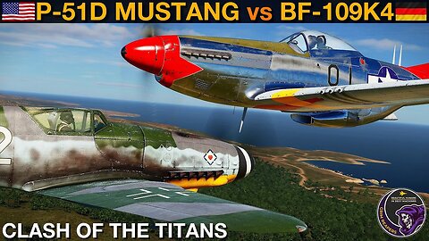 P-51D Mustang vs BF-109K-4: Dogfight | DCS WORLD