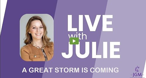Julie Green subs A GREAT STORM IS COMING