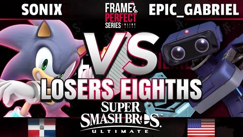 FPS Online Losers Top 8 - Bandits | Sonix (Sonic) vs IluZ | Epic_Gabriel (Rob) - Smash Ultimate