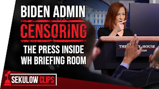 Biden Admin Censoring the Press Inside White House Briefing Room