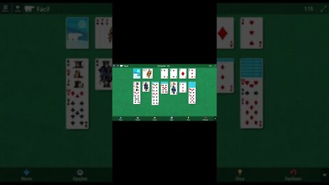 Microsoft Solitaire Collection Klondike EASY Level # 75 #shorts