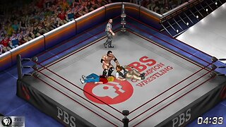 PBS Champion Wrestling 2022 - Barry Gibb Vs. Scott Hall & Taylor Hanson