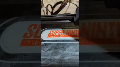 3D Printing a SUPER NINTENDO LED Sign!