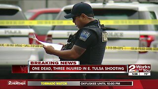 1 killed in quadruple shooting at Tulsa apartment complex