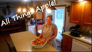 All Things Apple | Apple Muffins & Apple Butter |Preserving Apples